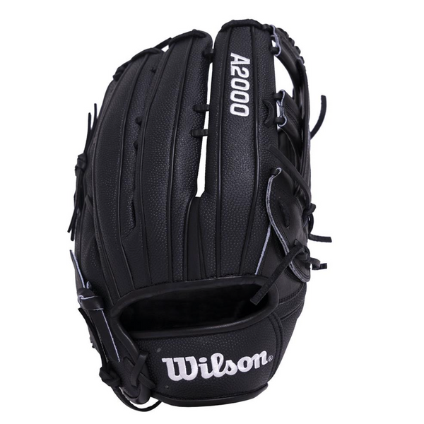 Wilson A2000 14" Solid Black/Superskin Slowpitch Softball Glove - WTA23RSLANCT14BK / WTA23LSLANCT14BK