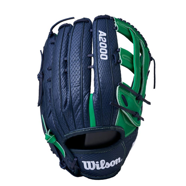 2023 Wilson A2000 14" Solid Kelly Green Slowpitch Softball Glove - WTA24-SLANCT14GN