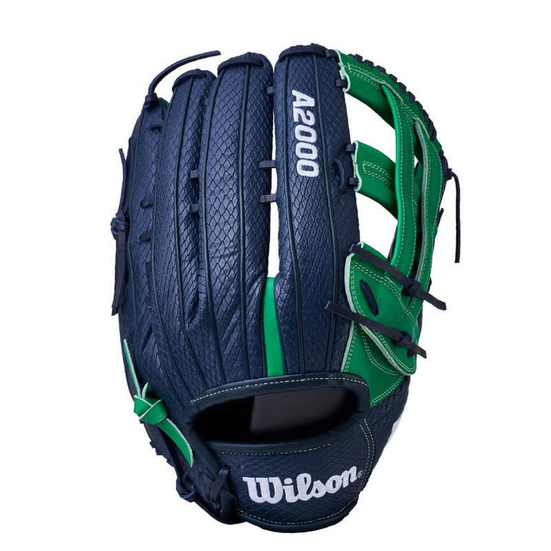 2023 Wilson A2000 14" Solid Kelly Green Slowpitch Softball Glove - WTA24-SLANCT14GN