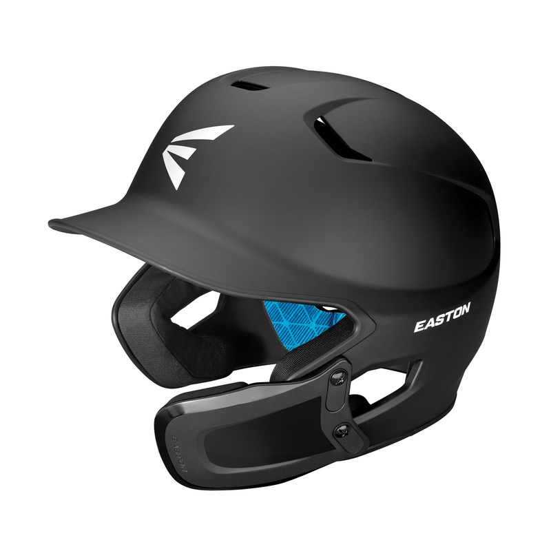 Easton Z5 2.0 Batting Helmet with Universal Jaw Guard Solid Matte Finish