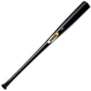 BAUM BAT MAPLE FLARED GOLD STOCK -3 BLACK WOOD BASEBALL BAT - BBMFGSTOCKPRO-BK