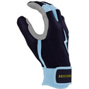 Bruce Bolt Creator Series Short Cuff Batting Glove - Tampa/Blue