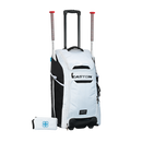 Easton Wheeled Catcher's Bag (White) - A159058WH