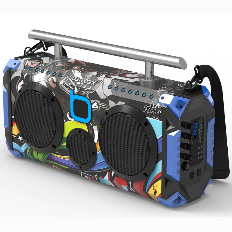 CUSTOM BUMPBOXX FLARE6 BLUETOOTH BOOMBOX