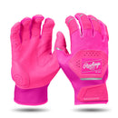 Rawlings Adult/Youth Workhorse Pink/Pink Pro Batting Gloves - WH25BG-PK/PK