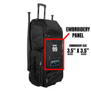 SMASH OPS V3 GUERRILLA Black/White Roller Bag
