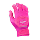 Rawlings Adult/Youth Workhorse Pink/Pink Pro Batting Gloves - WH25BG-PK/PK