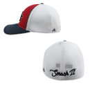 Smash It Sports Hat by Pacific (404M) Navy/White/Red/White/Navy