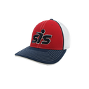 Smash It Sports Hat by Pacific (404M) Navy/White/Red/White/Navy