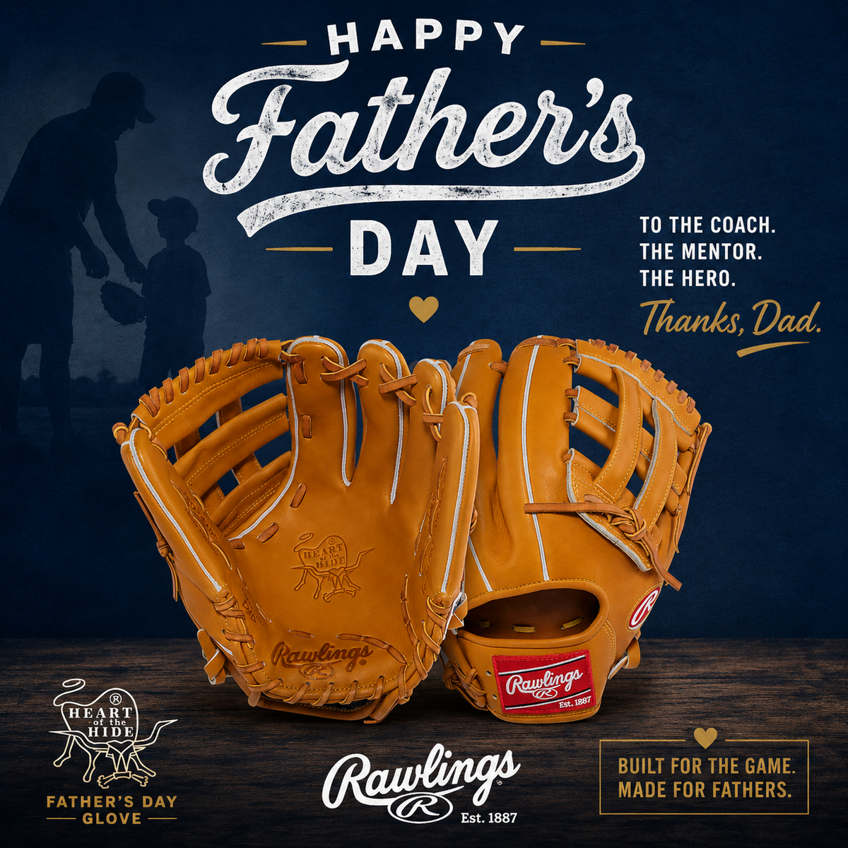 Rawlings Heart of The Hide 12