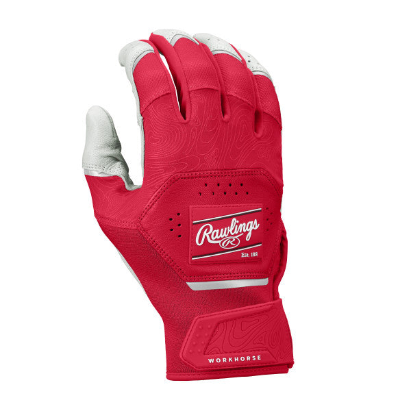 2025 Rawlings Adult Workhorse Pro Batting Gloves - WH25BG