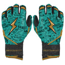 Bruce Bolt Creator Series King Of Juco Long Cuff Batting Glove - Juco Mint/Black