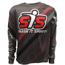 SIS Diagonal Lines Long Sleeve Shirt