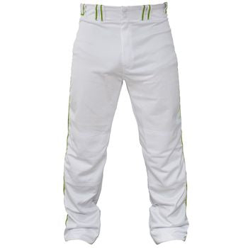 Louisville Slugger Slowpitch Softball Pant White Base with Coloured Piping