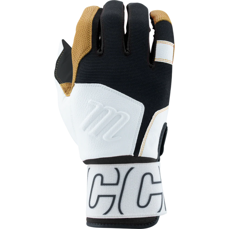 Marucci Blacksmith Wrap Adult Batting Gloves - MBG2BKSM
