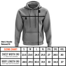 Anarchy Core Hoodie - Charcoal/Carolina/White