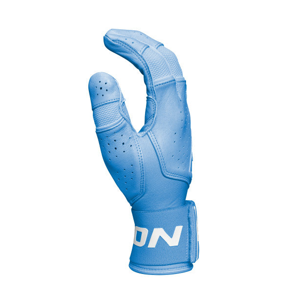 Easton Adult Mav Pro Locked in Batting Gloves - Columbia Blue - MAVPROLIBG-CB