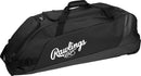 Rawlings Workhorse Wheeled Black Equipment Bag - WHWB23