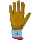 Bruce Bolt Harrison Bader Signature Series Long Cuff Batting Glove - BADER BABY BLUE - Long Cuff
