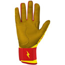 Bruce Bolt Harrison Bader Signature Series Short Long Cuff Batting Glove - Bader Flames
