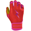 Bruce Bolt Harrison Bader Series Short Cuff Batting Glove - Bader Pink