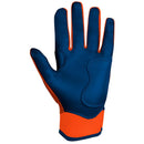 Bruce Bolt Max Clark Series Short Cuff Batting Glove - Clark Navy/Orange
