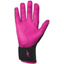 Bruce Bolt Creator Series Long Cuff Batting Glove - Hot Pink