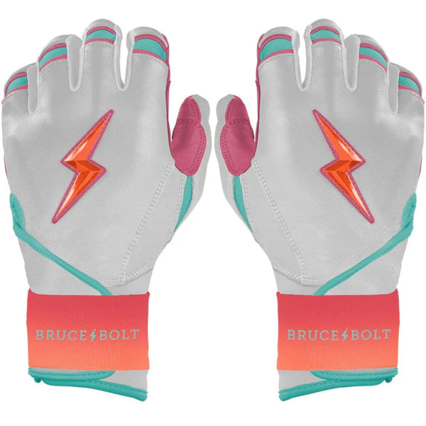 Bruce Bolt Creator Series Long Cuff Batting Glove - Sunrise - Long Cuff