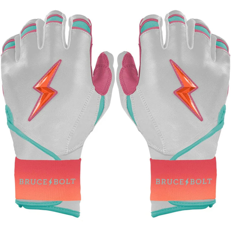 Bruce Bolt Creator Series Long Cuff Batting Glove - Sunrise - Long Cuff