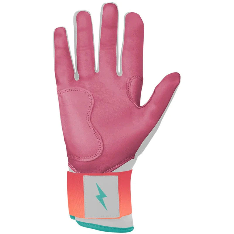 Bruce Bolt Creator Series Long Cuff Batting Glove - Sunrise - Long Cuff