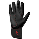 Bruce Bolt Creator Series Long Cuff Batting Glove - TC42-Black