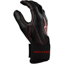 Bruce Bolt Creator Series Long Cuff Batting Glove - TC42-Black