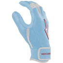 Bruce Bolt Signature Series Short Cuff Batting Glove - HAPP BABY BLUE