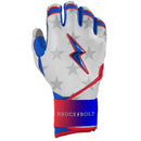Bruce Bolt Creator Series Brandon Nimmo Long Cuff Batting Glove - Nimmo-Stars and Stripes