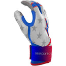 Bruce Bolt Creator Series Brandon Nimmo Long Cuff Batting Glove - Nimmo-Stars and Stripes