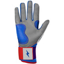 Bruce Bolt Brandon Nimmo Signature Series Short Long Cuff Batting Glove - Nimmo - Stars and Stripes