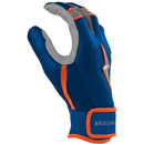 Bruce Bolt Brandon Nimmo Series Short Cuff Batting Glove - Nimmo Blue