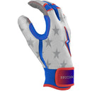 Bruce Bolt Creator Series Short Cuff Brandon Nimmo Batting Glove - Stars and Stripes