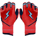 Bruce Bolt Lars Nootbaar Signature Series Short Long Cuff Batting Glove - Nootbaar Red
