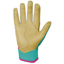 Bruce Bolt Tatis Jr Series Short Cuff Batting Glove - Tatis Mint/Pink