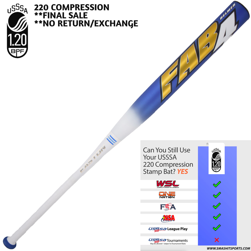 2022 Easton Fab 4 Helmer 12.5" Loaded USSSA Slowpitch Softball Bat SP21BREL