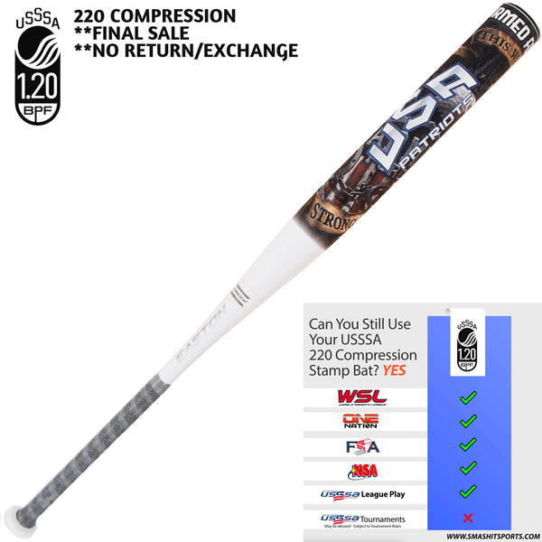 2021 Easton USA Patriots 12.5" FireFlex USSSA Slowpitch Softball Bat SP21PSL