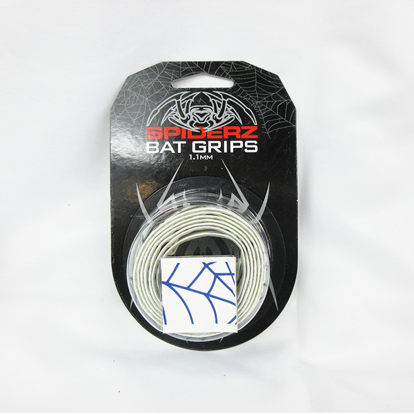 Spiderz Bat Grips 1.1mm (White/Navy Blue)