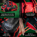 Easton Tournament Elite 11.5" Baseball Glove - TE115 WH/RD/NY