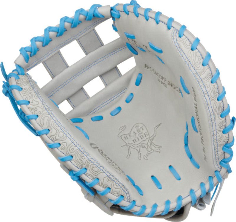 Rawlings Heart of the Hide 33" Fastpitch Catchers Glove/Mitt - PROCM33FP-24GCB