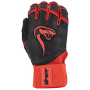 Viper Grindstone Long Cuff Batting Glove - Black/Red