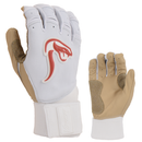 Viper Grindstone Long Cuff Batting Glove - White/Tan