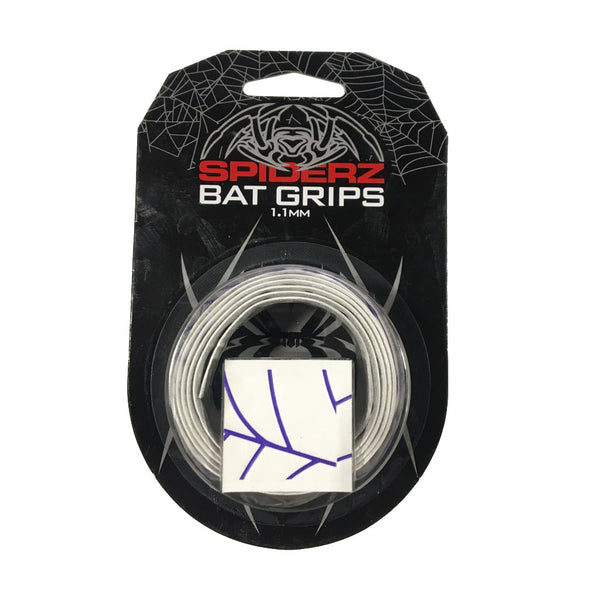 Spiderz Bat Grips 1.1mm (White/Purple)