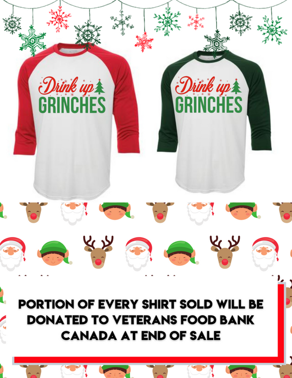 Smash it Sports Canada 2020 Christmas Collection - Drink Up Grinches
