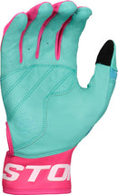 Easton Walk off Ethos Mint/Pink "DRIP" Batting Gloves Adult/Youth - WO25BG-DRIPP-MTPK